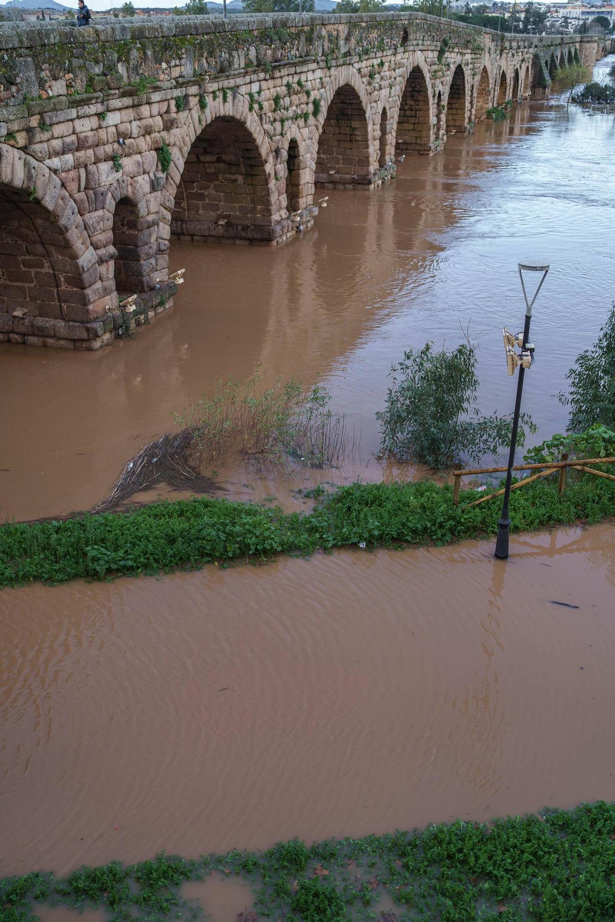 El Guadiana y el Puente Romano de Mérida: belleza pura
