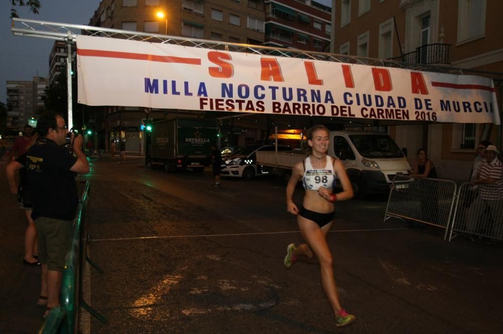 Milla nocturna fiestas de El Carmen