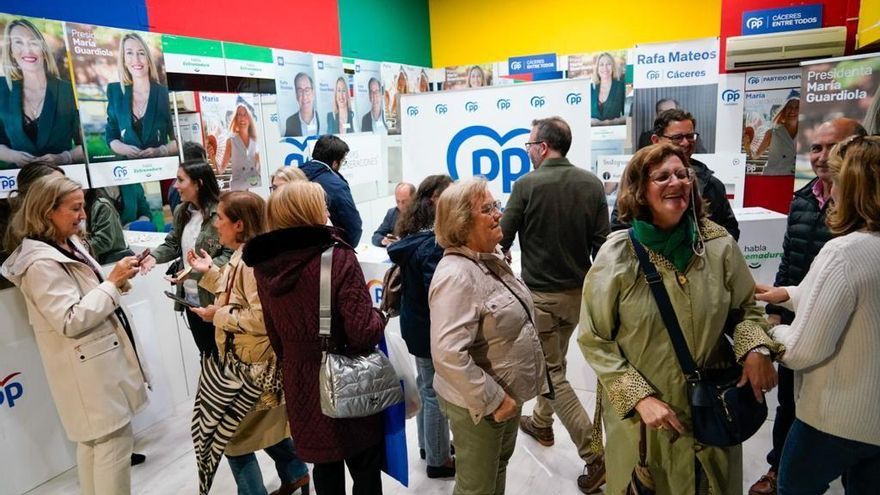 28M en Extremadura: las imágenes de la jornada electoral