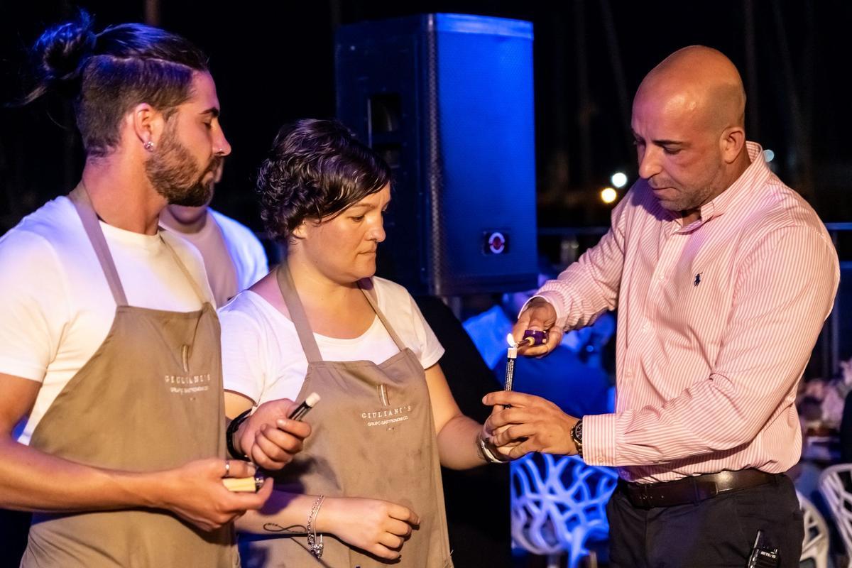 Álvaro Amores, en Giuliani's Ocean Spirit