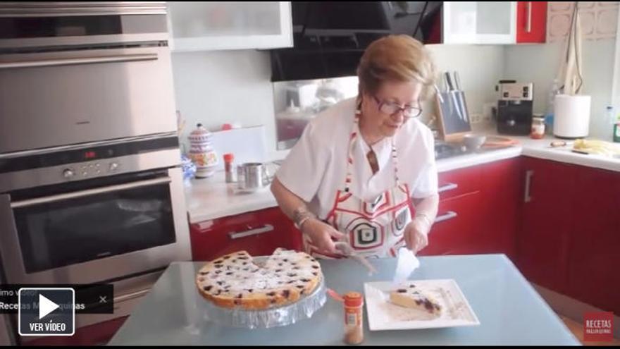 ´Recetas mallorquinas´ de Maria Gibert: Bizcocho de Cerezas