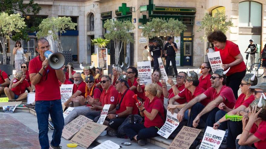 Fracaso en las negociaciones entre Vaersa y el personal de prevención de incendios