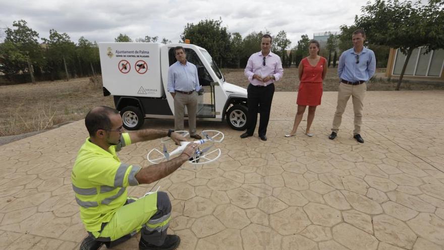 Se utilizan drones para controlar la poblaciÃ³n de mosquitos.