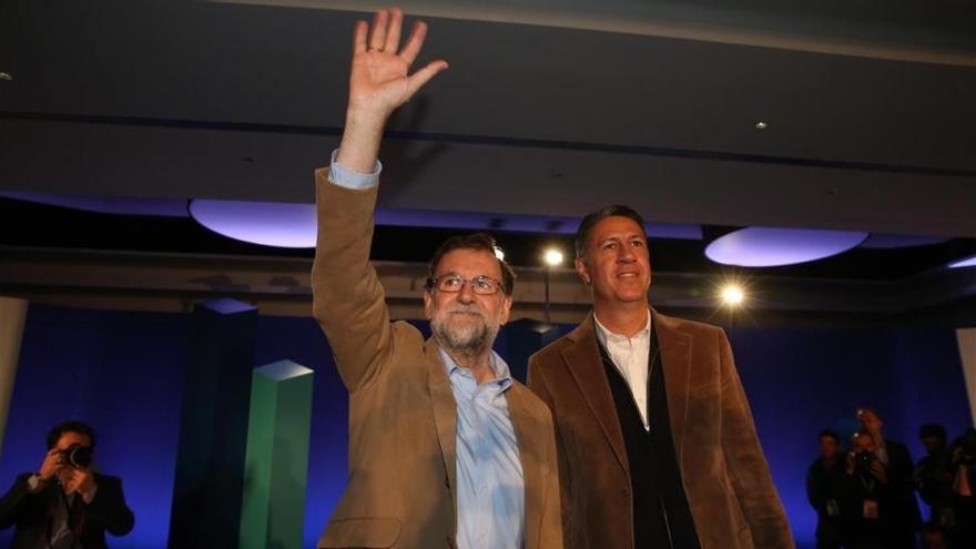 Rajoy pide a &quot;la mayoría silenciosa y silenciada&quot; que se haga oír el 21-D