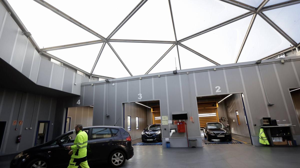 INSTALACIONES DE LA ITV DE PARQUE PRINCIPADO. INSPECCION TECNICA DE VEHICULOS (ITV). PARQUE PRINCIPADO