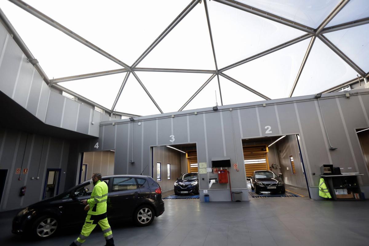 INSTALACIONES DE LA ITV DE PARQUE PRINCIPADO. INSPECCION TECNICA DE VEHICULOS (ITV). PARQUE PRINCIPADO