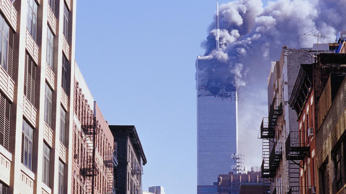 Atentado en las Torres Gemelas de Nueva York el 11 de septiembre de 2001.