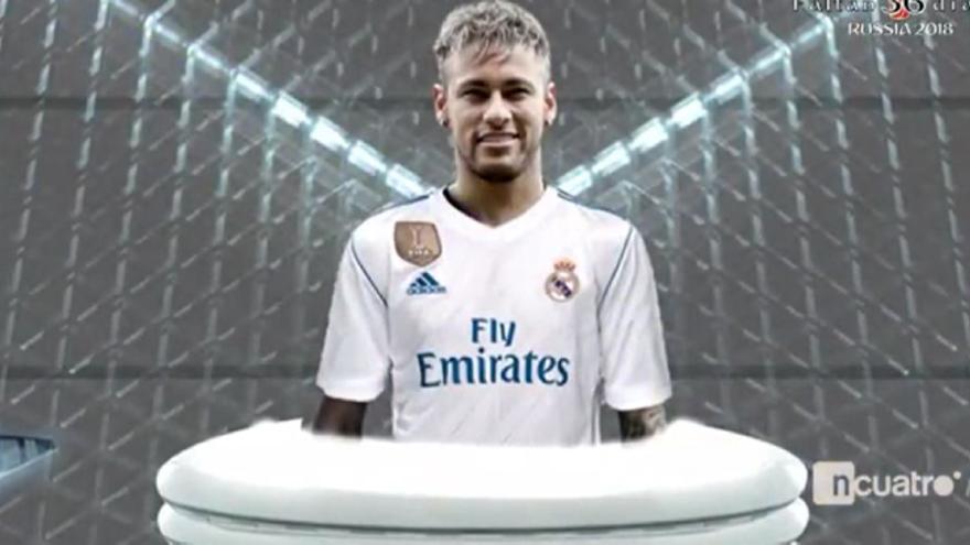 Real Madrid: Deportes Cuatro da por fichado a Neymar