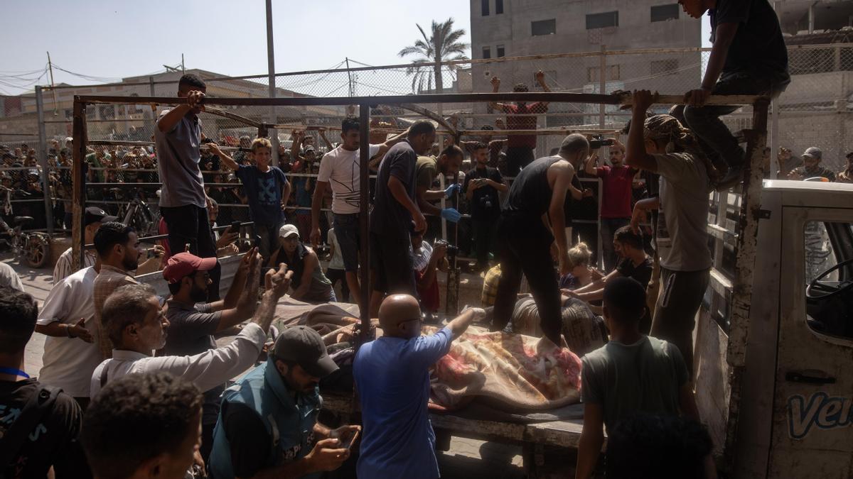 Al menos 37 muertos en ataques en Jan Yunis, cerca de la &quot;zona humanitaria&quot; evacuada
