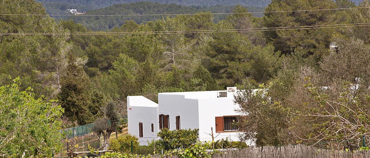 Parte de la vivienda
del concejal de 
Hacienda. VICENT MARÍ