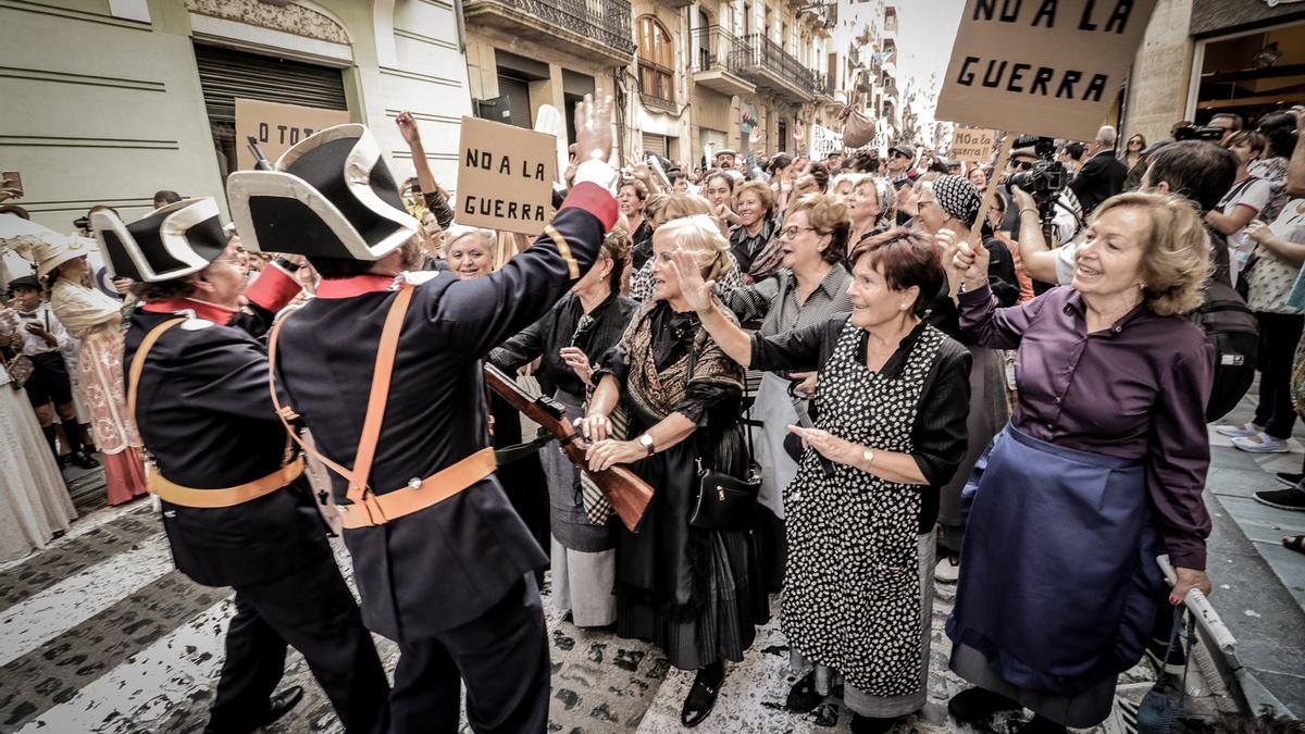 Un instante de la Semana Modernista de Alcoy en su última edición.