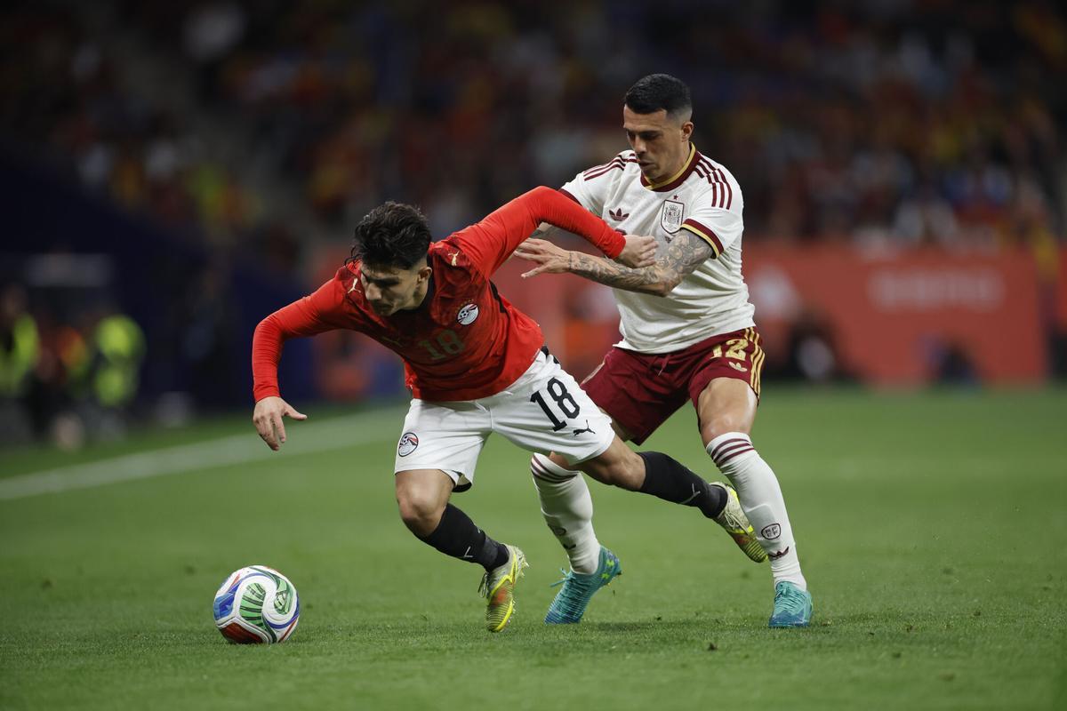 Amistoso internacional: España - Egipto, en imágenes