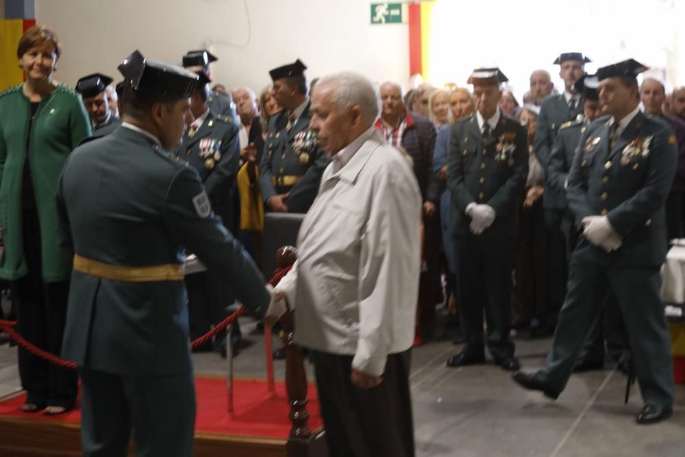 Festividad del Pilar celebrada por la Comandancia de la Guardia Civil de Gijón