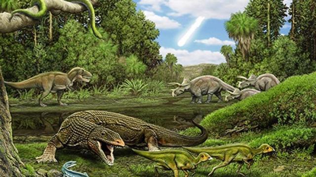 Paisaxe do período cretáceo. | FDV