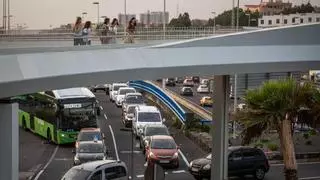 El Cabildo defiende que la pasarela del Padre Anchieta mejora la circulación y gana hasta 800 vehículos por hora