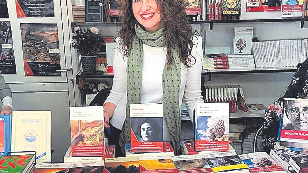 La editora Eva Guillén.
