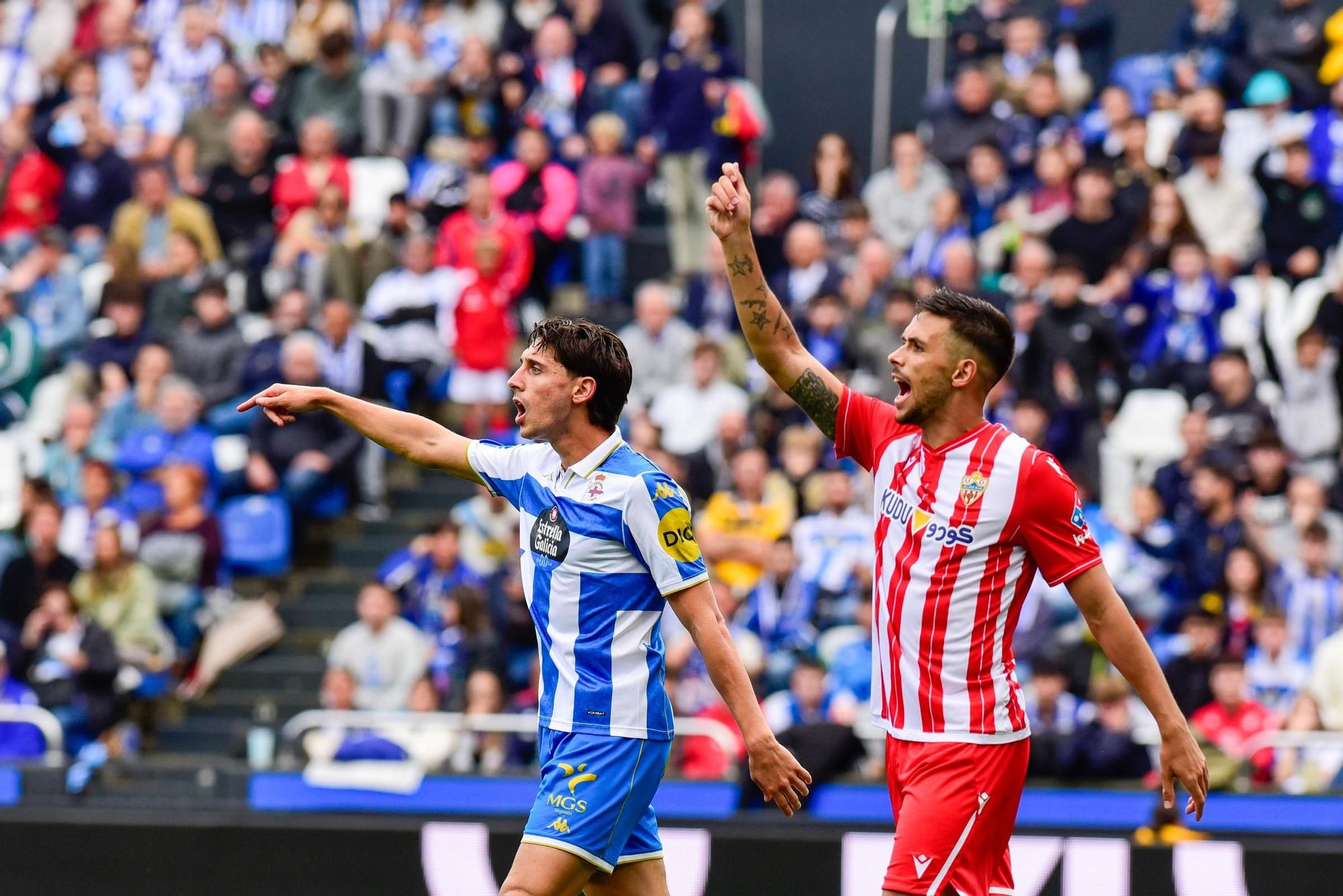 El Deportivo - Almería, en imágenes