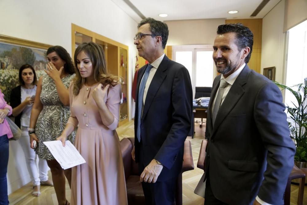 Toma de posesión de la Corporación de Murcia