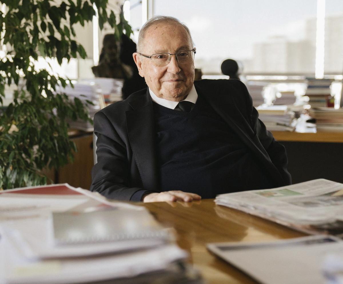 José Luis Bonet, president de la Cambra de Comerç d’Espanya. | ALBA VIGARAY