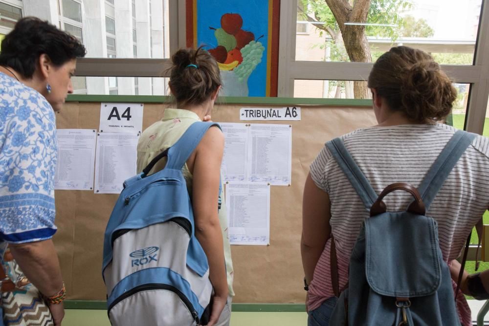 Abandono en masa de los opositores a la enseñanza