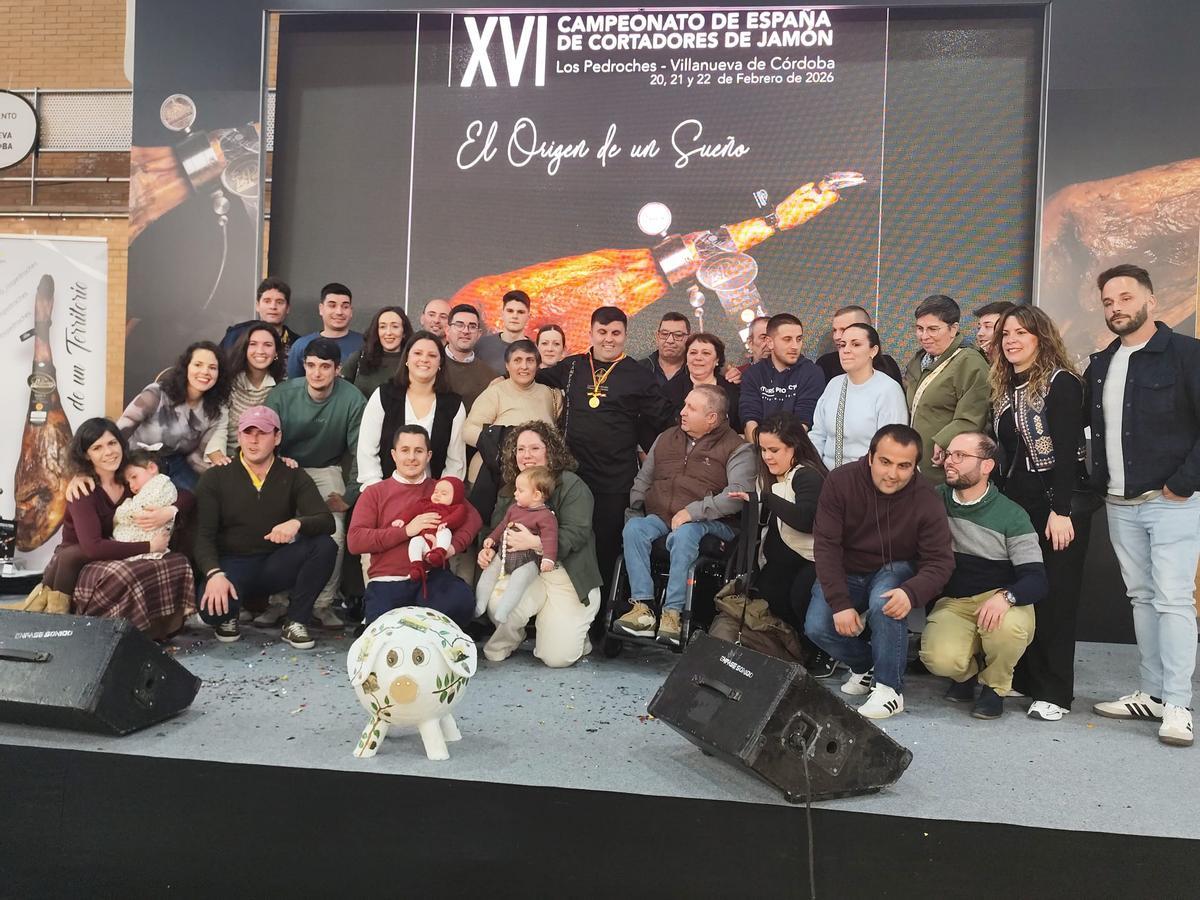 Villanueva de Córdoba acoge el campeonato de España de cortadores de jamón