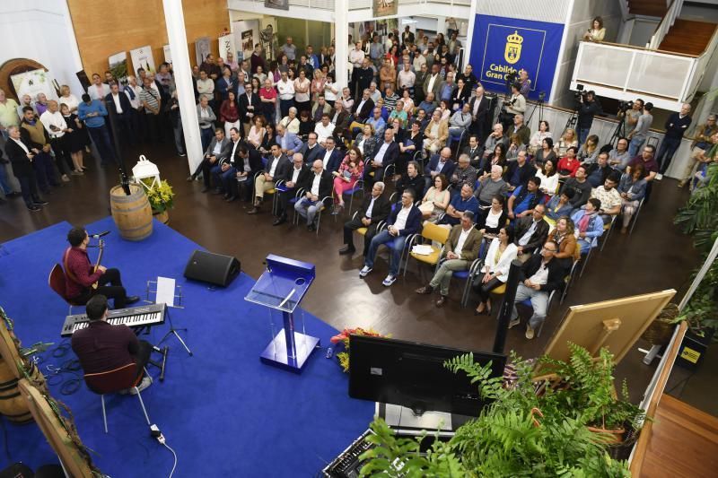 GRAN CANARIA  14-05-2018   LAS PALMAS DE GRAN CANARIA. Descorche de la primera botella de vino de esta temporada. FOTOS: JUAN CASTRO  | 14/05/2018 | Fotógrafo: Juan Carlos Castro