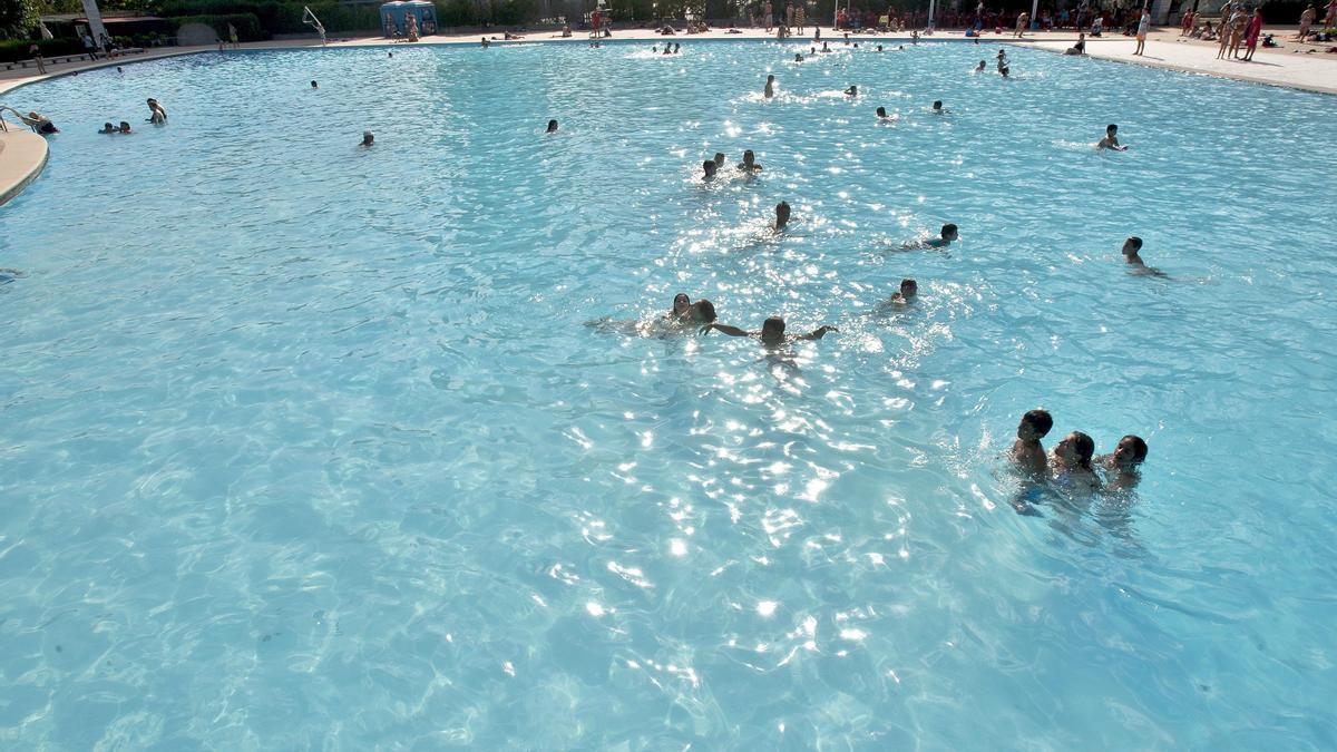 Una piscina comunitaria