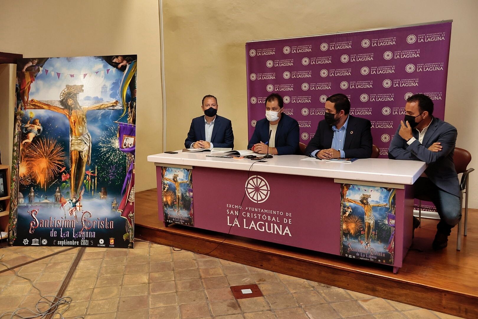 Presentación del cartel y programa de las Fiestas del Cristo 2021