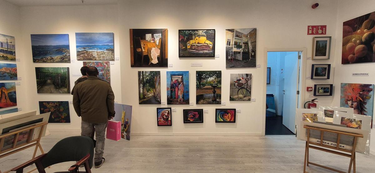 De un Ikea a una exposición de pinturas en pleno centro comercial de Vigo