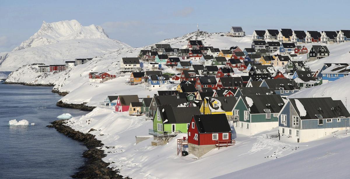 Nuuk, capital de Groenlandia