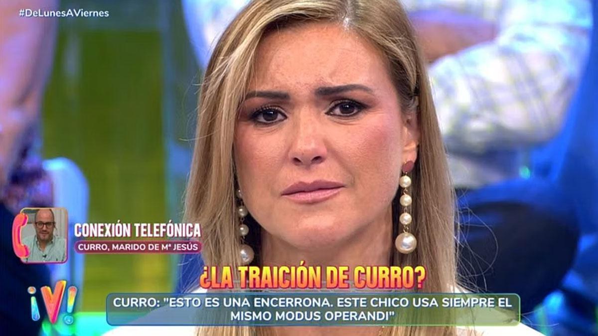 María Jesús Ruiz se rompe en 'De lunes a viernes'