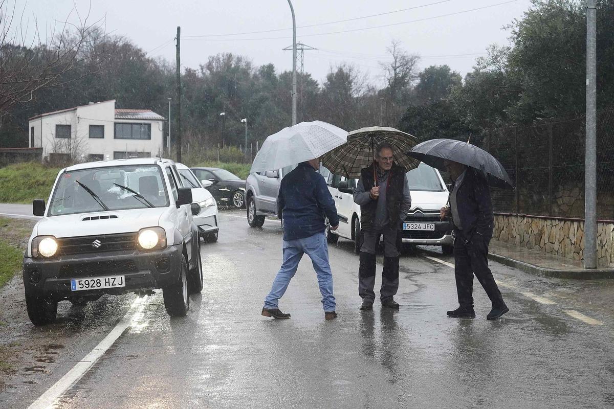 Les imatges de l'Onyar i el Ter plens d'aigua