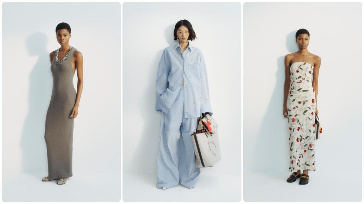 Varios 'looks' de H&M x Stella McCartney.