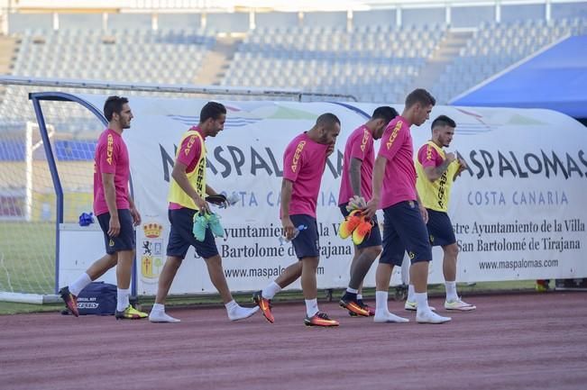 Entrenamiento de la UD Las Palmas en Maspalomas