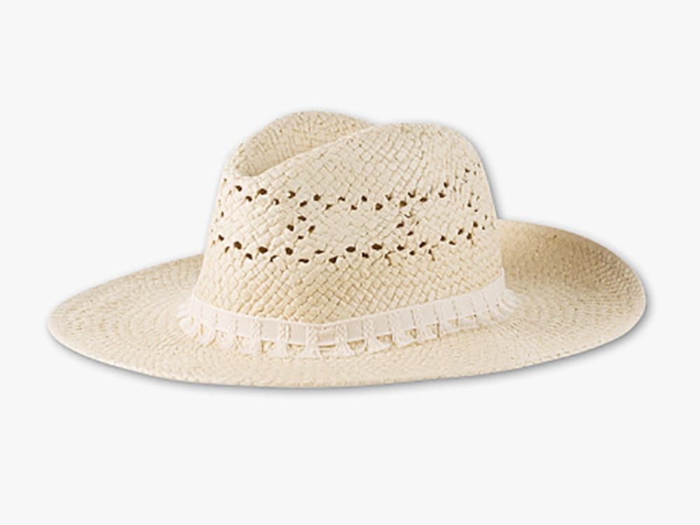 Sombrero trenzado y calado, de C&A