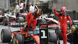 Sainz, pletórico: "Estoy pilotando mejor que nunca con Ferrari"