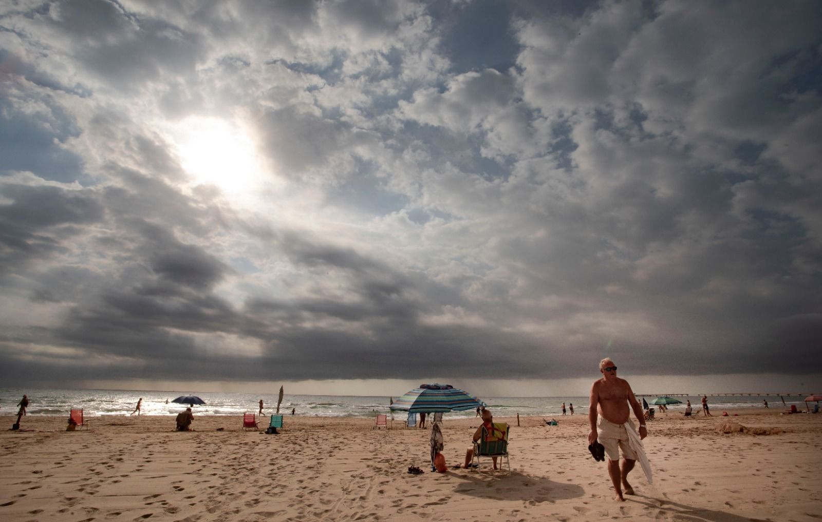 Cambio en el tiempo: cómo lucía la playa de Puerto de Sagunto esta mañana