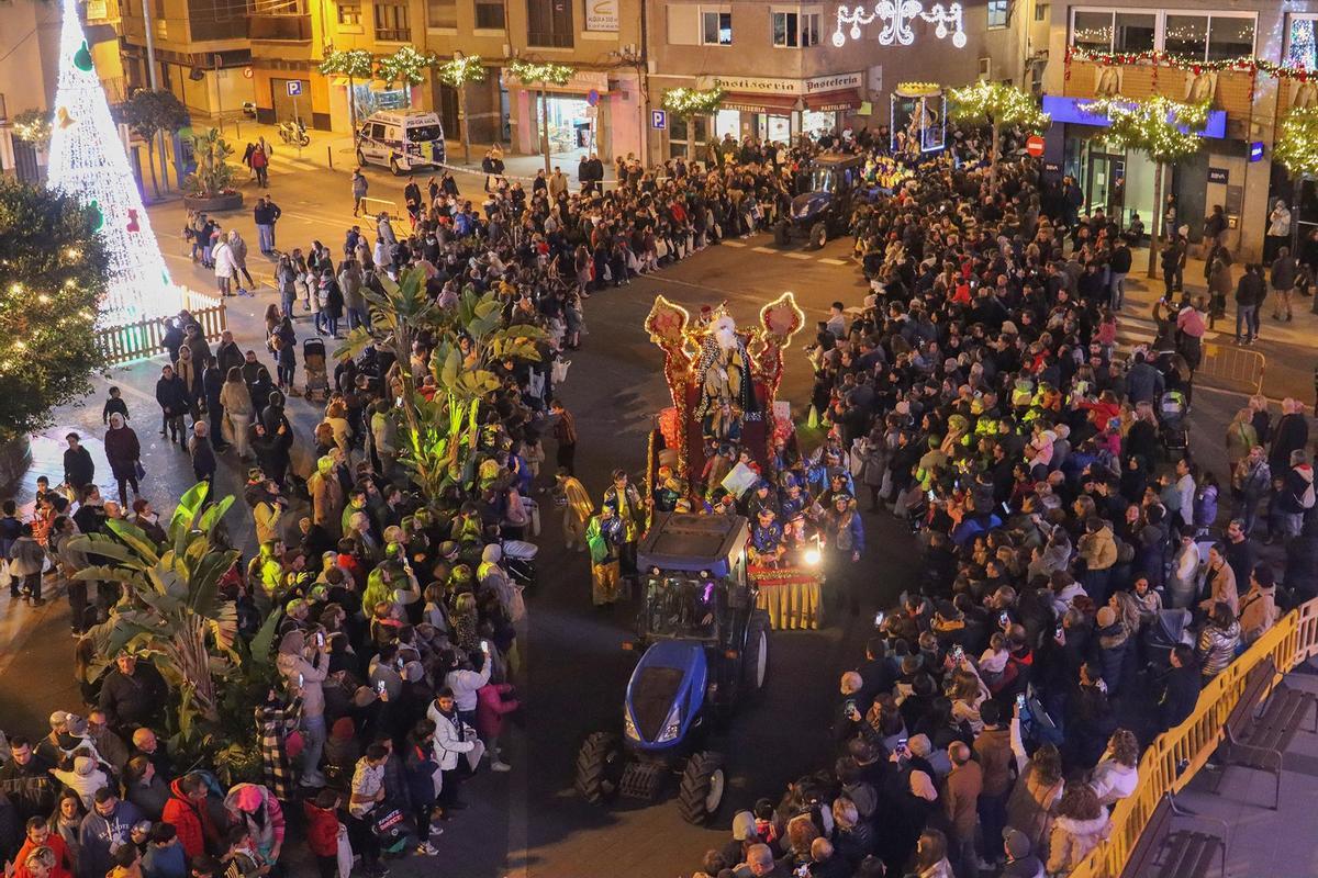 Onda ha recibido esta tarde a Melchor, Gaspar y Baltasar