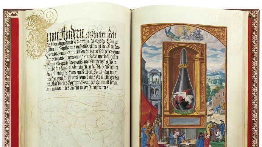 Los libros del poder regresan al Alcázar cinco siglos después de la boda de Carlos V