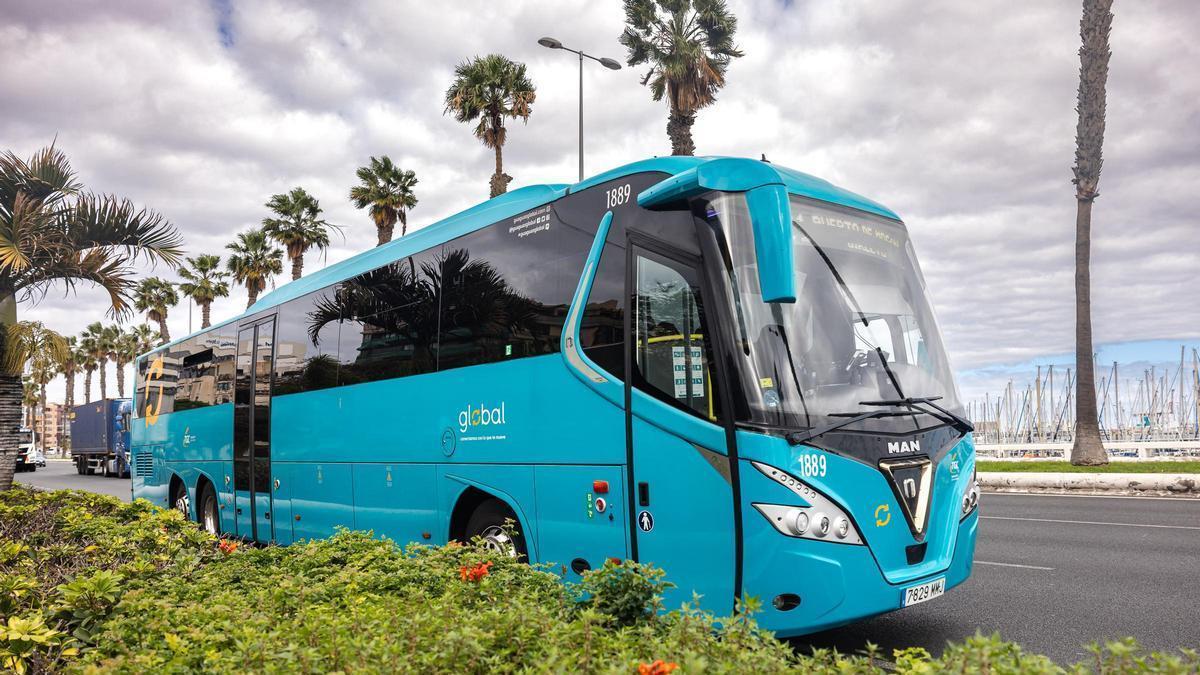 Guagua de Global en Las Palmas de Gran Canaria
