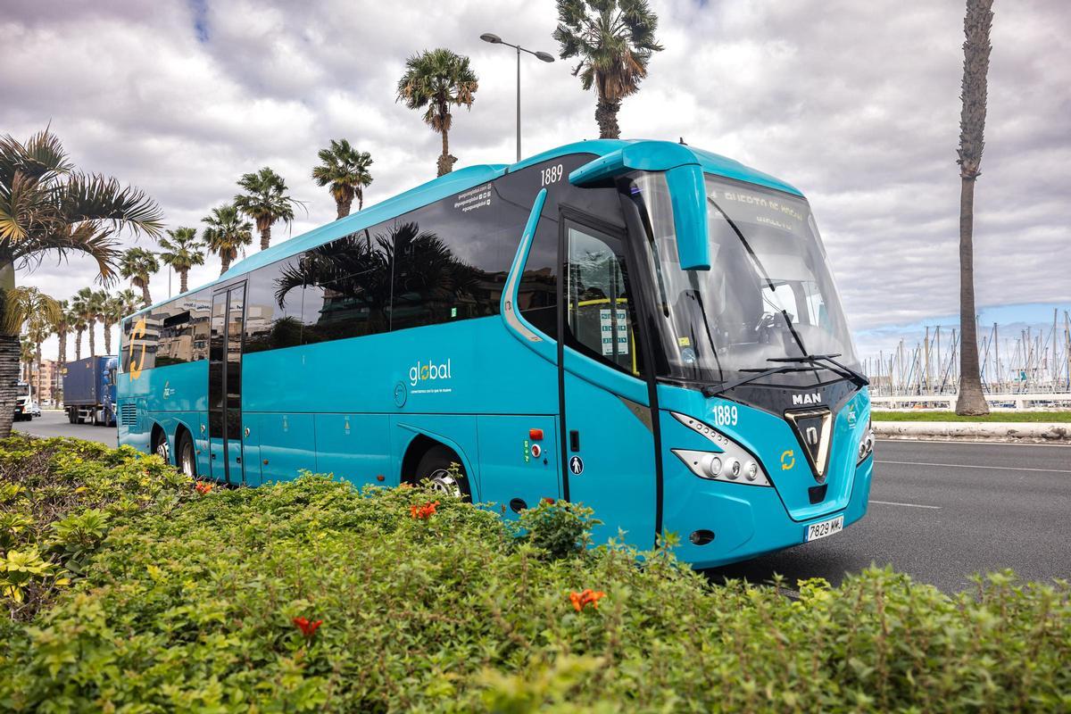Guagua de Global en Las Palmas de Gran Canaria