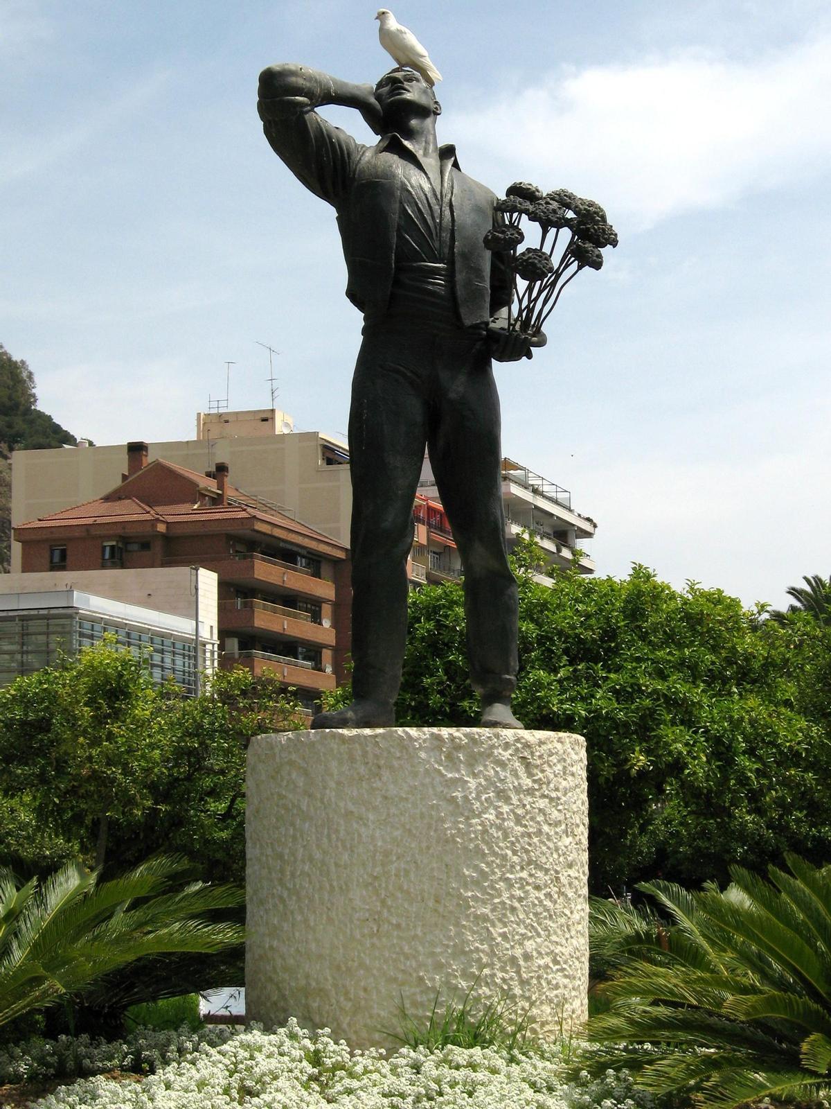 'Escultura del Biznaguero' de Jaime Fernández Pimentel