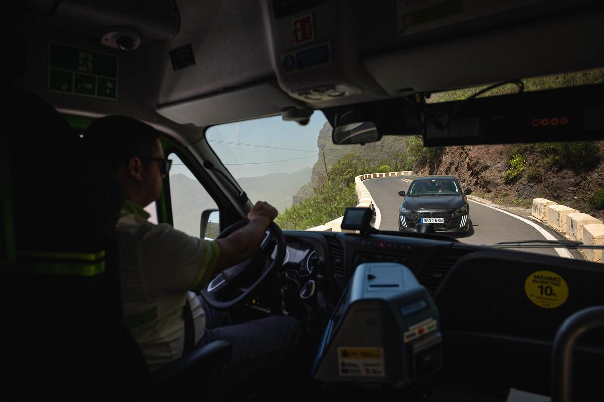 Viaje en guagua a Masca Viaje en guagua a Masca