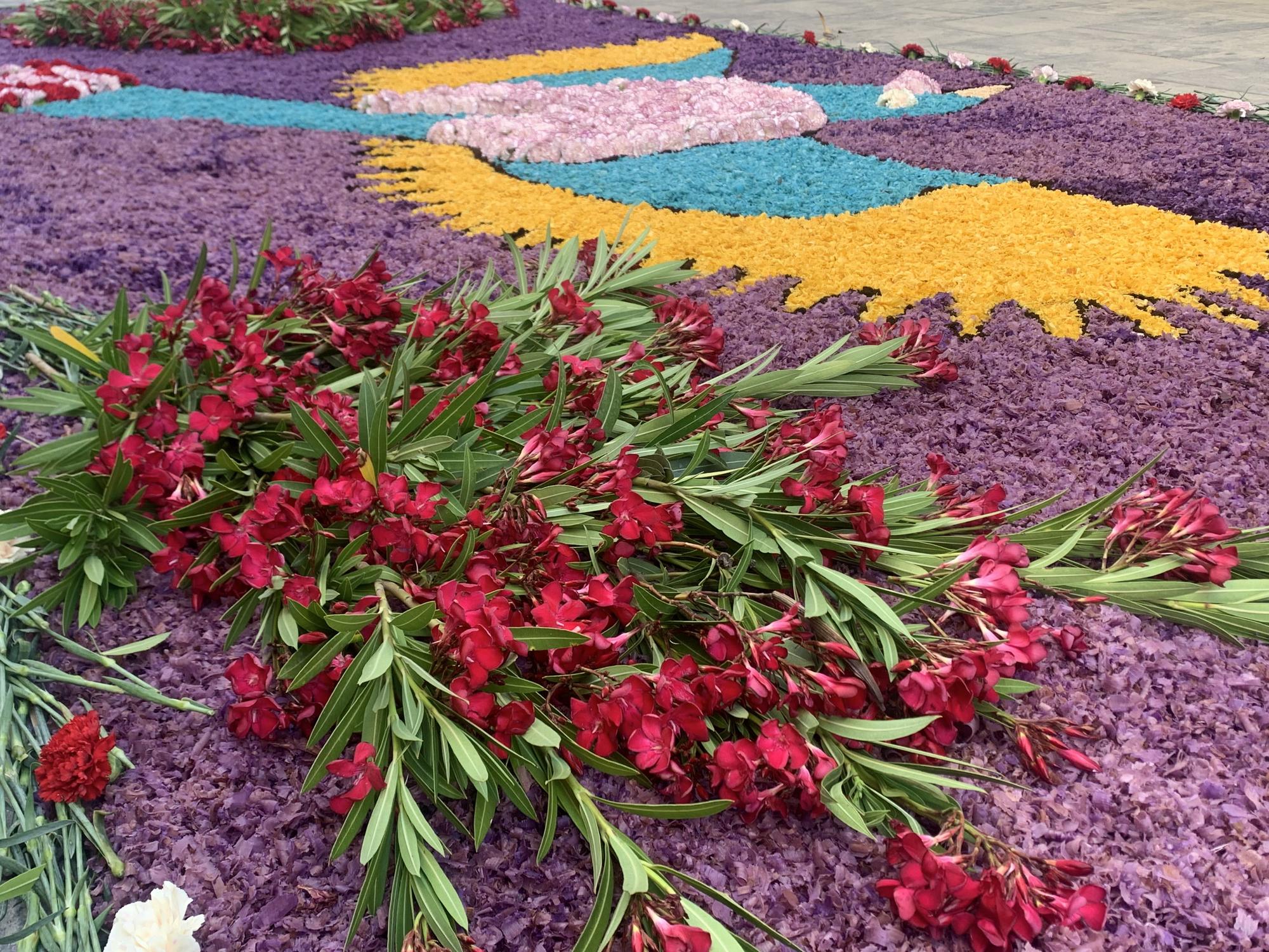 Roses llueix amb les Catifes de Corpus