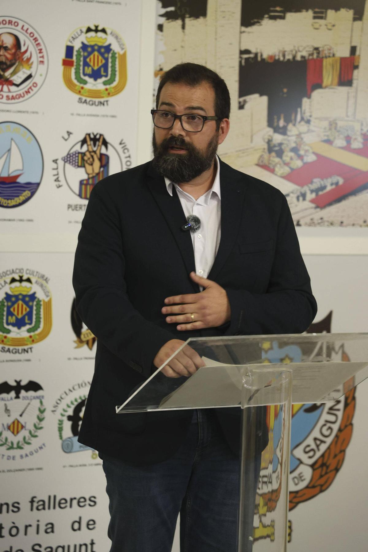 Aitor Muñoz durante su intervención
