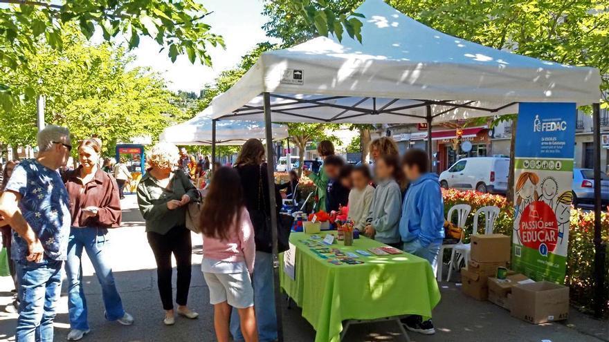 Les escoles Francesc Macià i Fedac participen en el Mercat de Cooperatives Escolars de Súria