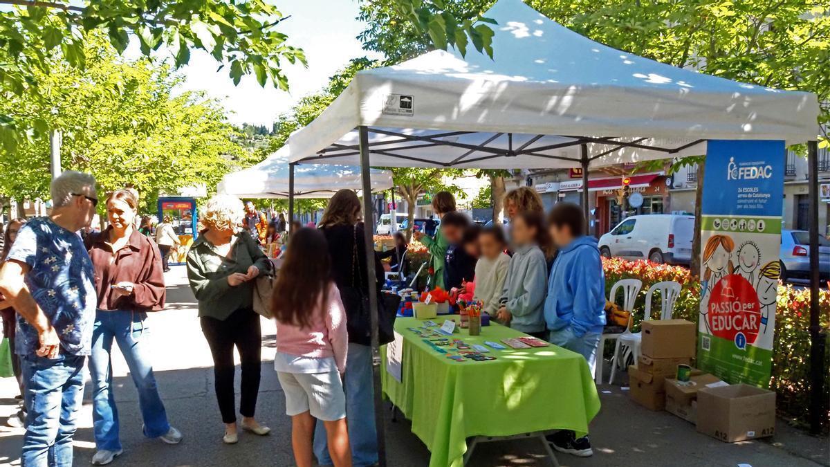 Les escoles Francesc Macià i Fedac participen en la 8a edició del Mercat de Cooperatives Escolars de Súria