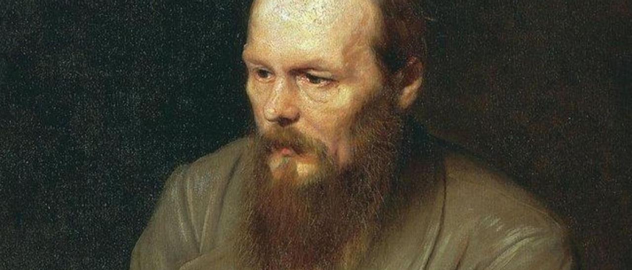 Retrato de Fedor Mijailovich Dostoievski.