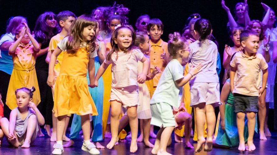 Uno de los instantes de la Mostra Final de Curs del pasado mes de junio. | LA MARY POSA