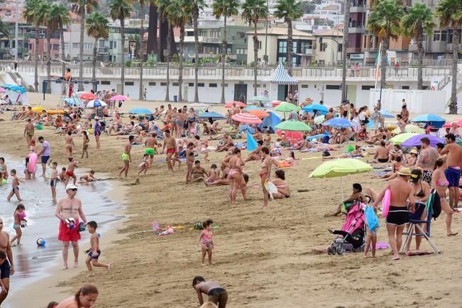 Dia del Pino en la Playa de Las Alcaravaneras